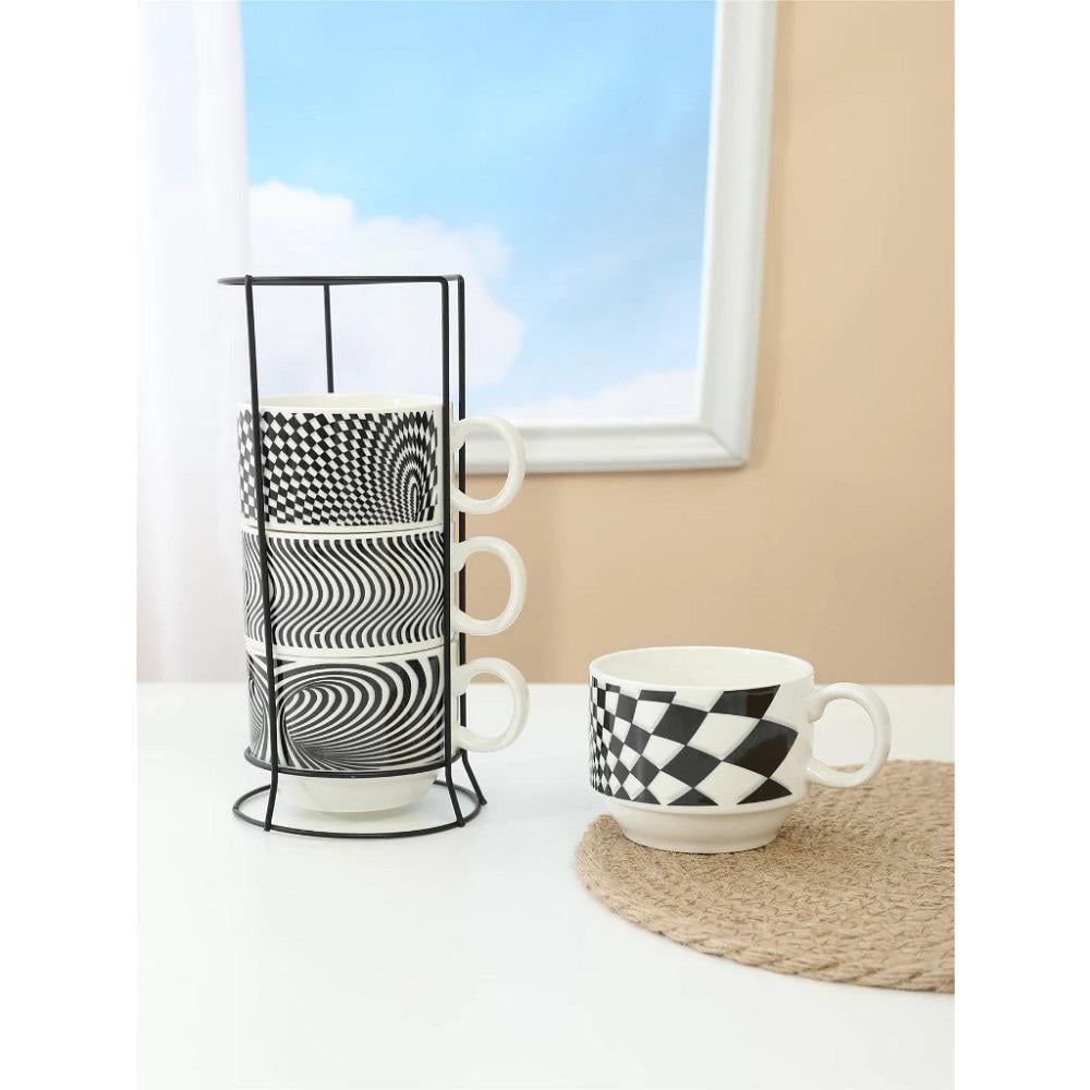 Чашки на підставці Geometry 5 пр. 250 мл (R32759)