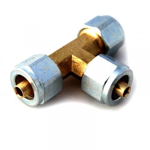 Тройник соединительный Т-образный GOMET термопластик D8хD8хD8