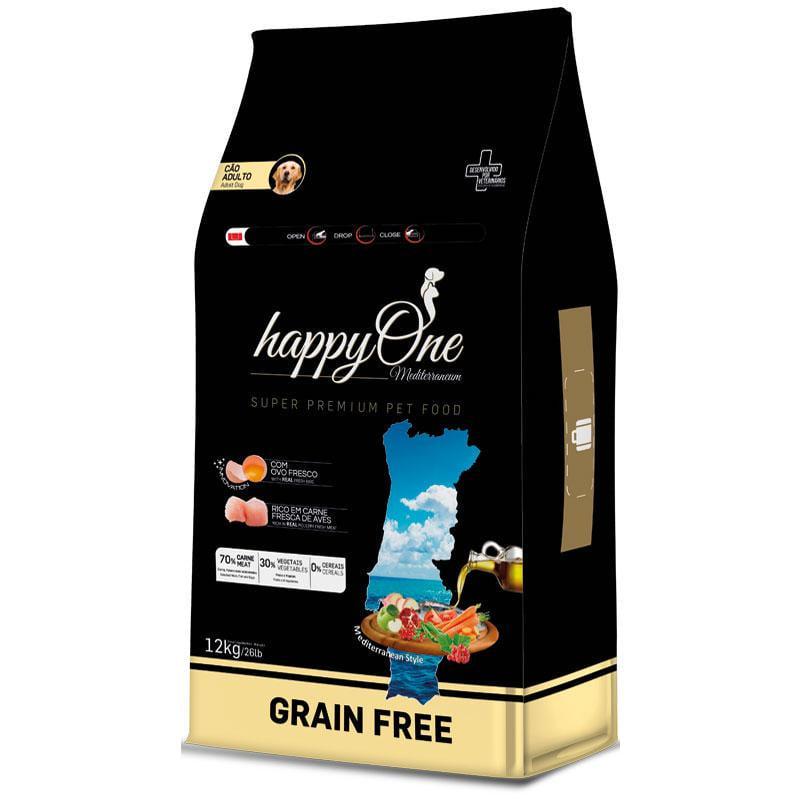 Корм сухий HappyOne Mediterraneum Dog Fresh Meat зі свіжим м'ясом для дорослих собак 12 кг (5600760440570) - фото 1 Корм сухий HappyOne Mediterraneum Dog Fresh Meat зі свіжим м'ясом для дорослих собак 12 кг (5600760440570) - фото 1