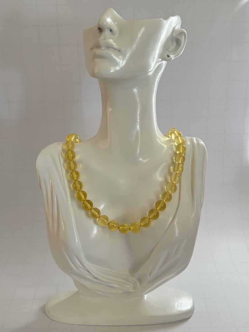 Бусы из янтаря 48 см (р-70)