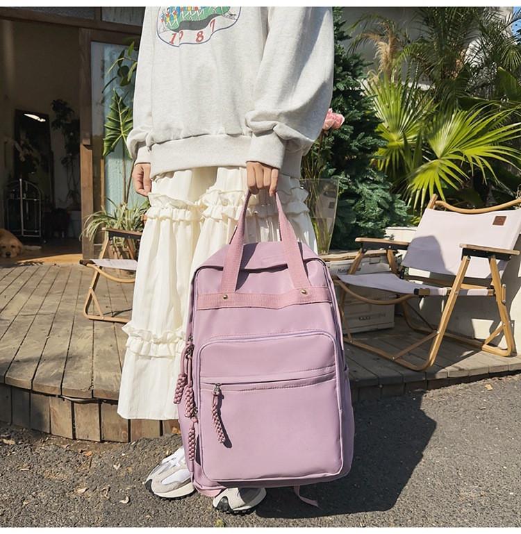 Школьный рюкзак для девочек Фиолетовый (GQL1603-2) - фото 2