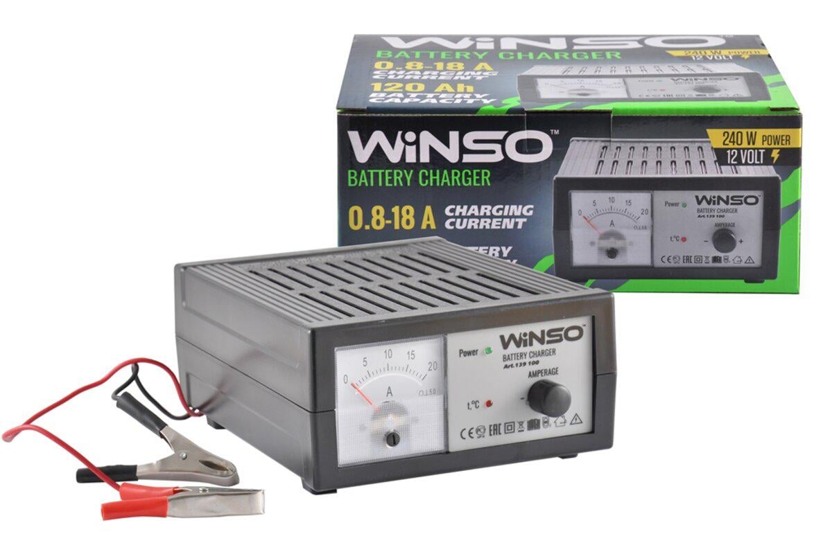 Зарядний пристрій Winso 12 V/18 A (6361)