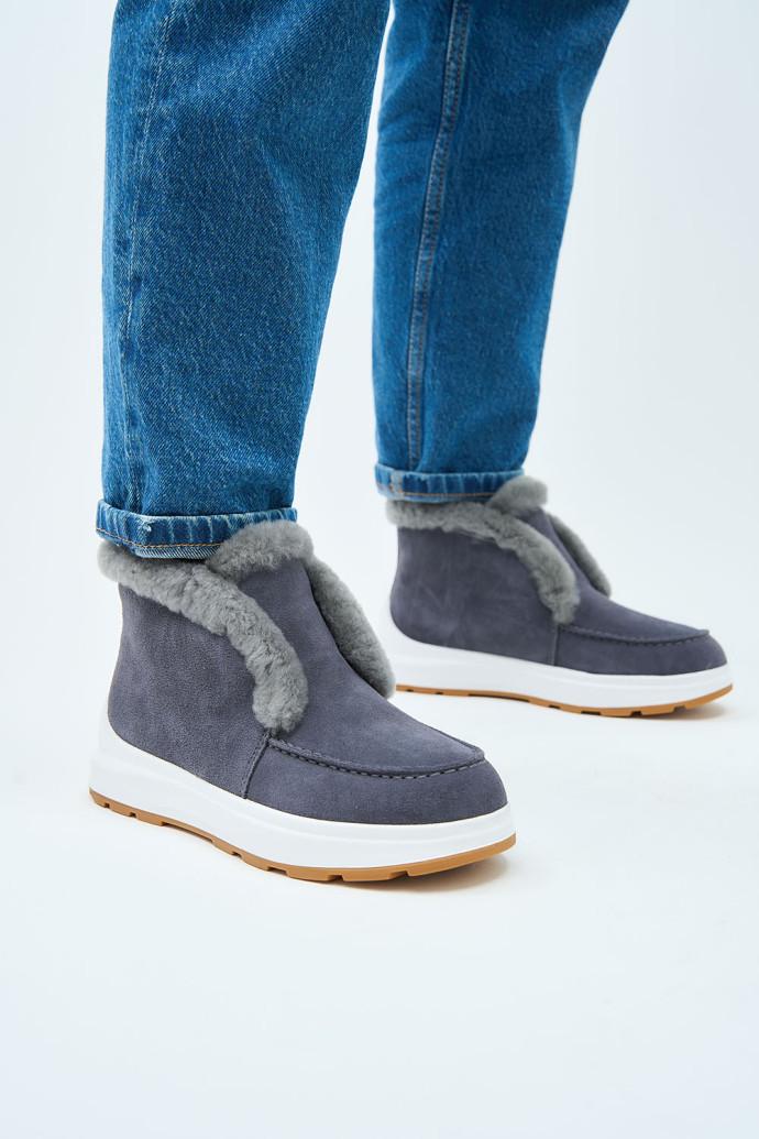 Черевики жіночі LONZA р. 38 Сірий (173872)