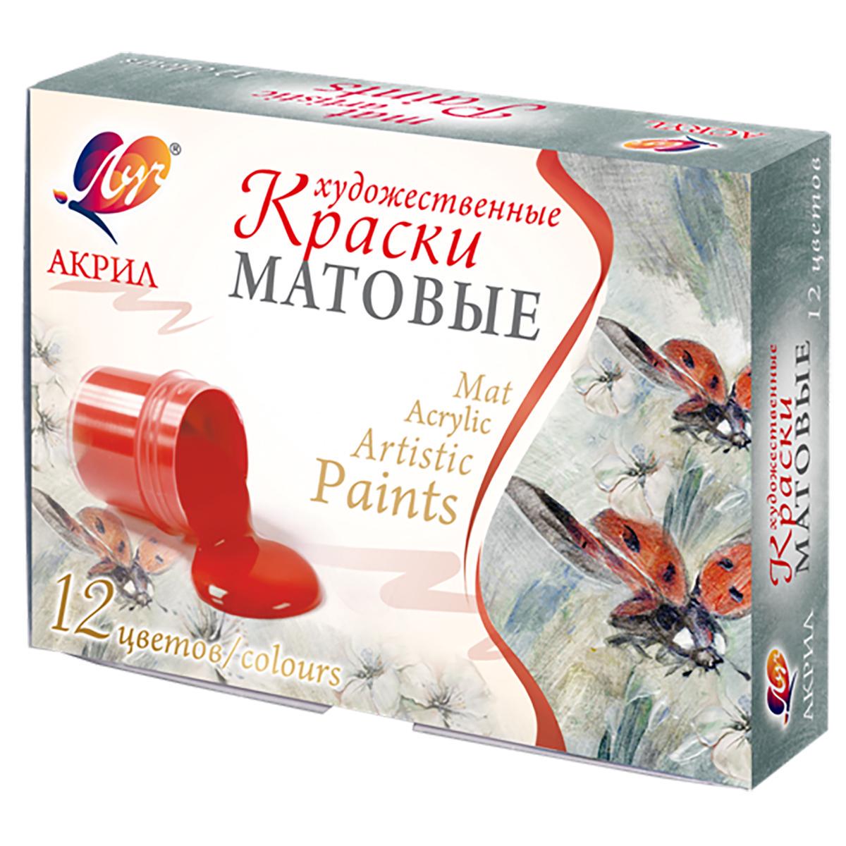 Набор акриловых красок 29С1747-08 12 цветов 20 мл (Top-353532)