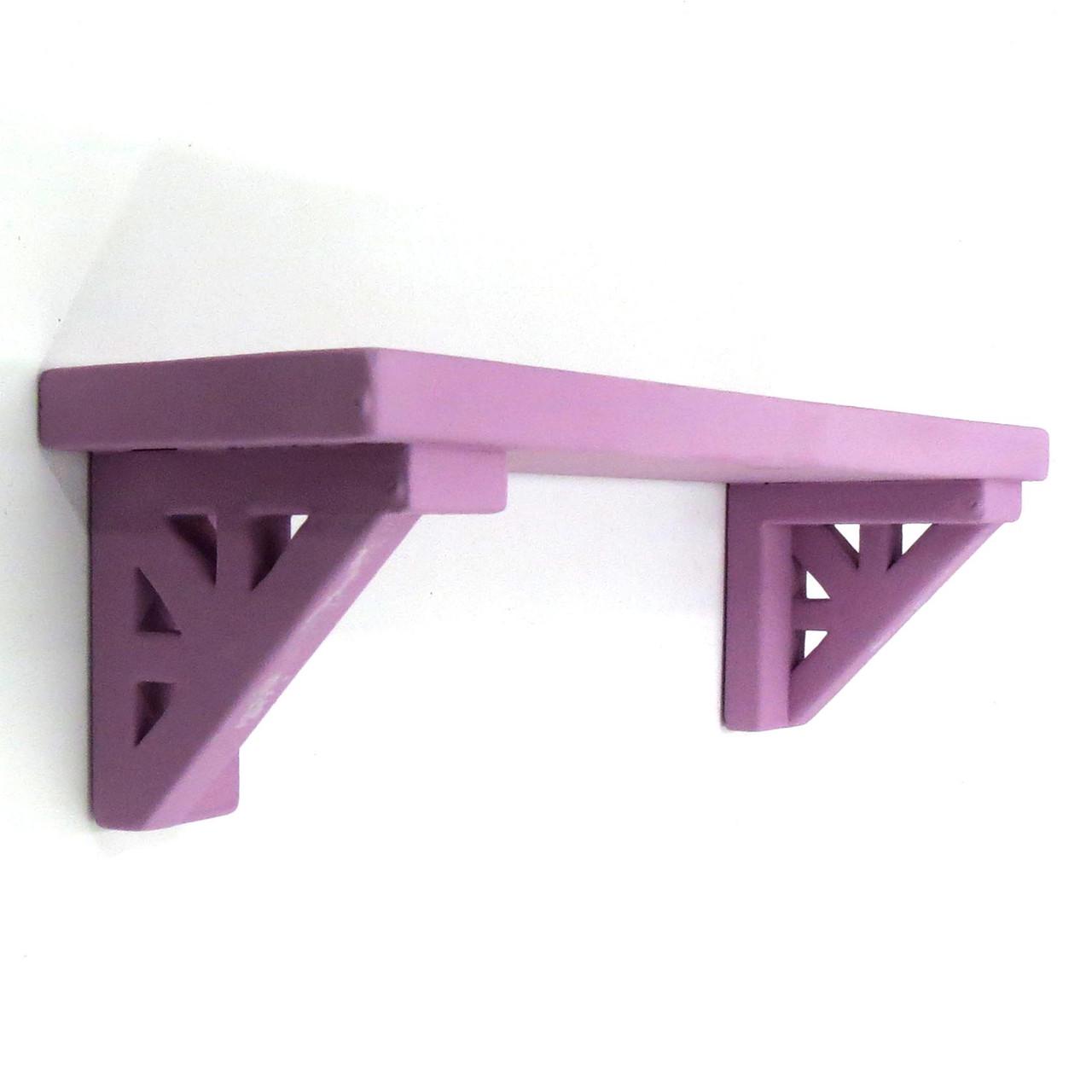 Полка настенная из дерева Абсолют 50 см Флокс (НСП-504355)