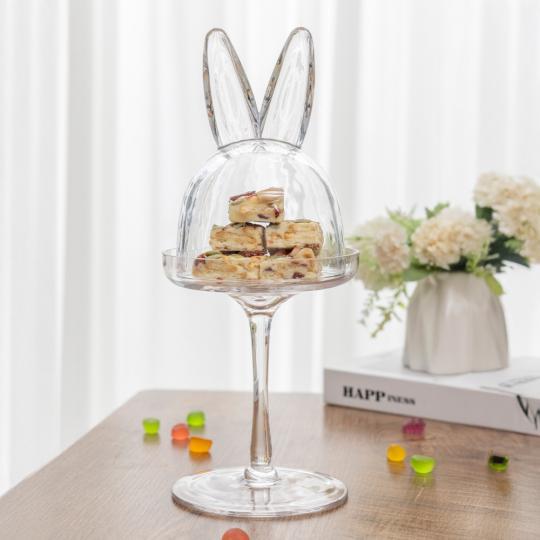 Ємність для зберігання Святкова надія 12x12x28,5 см Прозорий (5100-007)