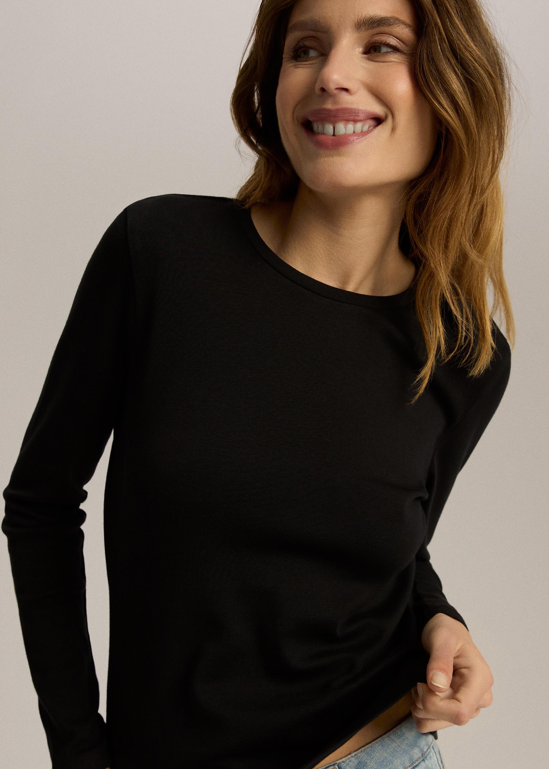 Лонгслів жіночий Diverse KOKON L Чорний (5905384176646) - фото 3 Лонгслів жіночий Diverse KOKON L Чорний (5905384176646) - фото 3