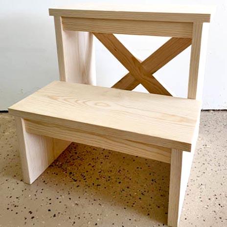 Скамейка-ступенька из дерева Длори Бланже (ССТ-006101)