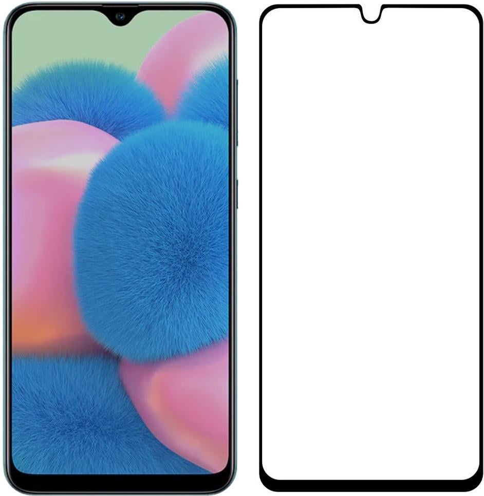 5D стекло Samsung Galaxy A30s A307 (Защитное Full Glue) Black (10291-2B)