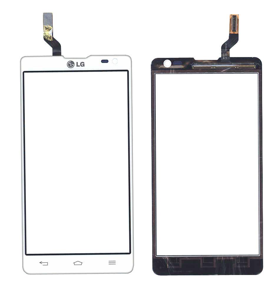 Тачскрин для смартфона LG Optimus L9 II D605 Білий