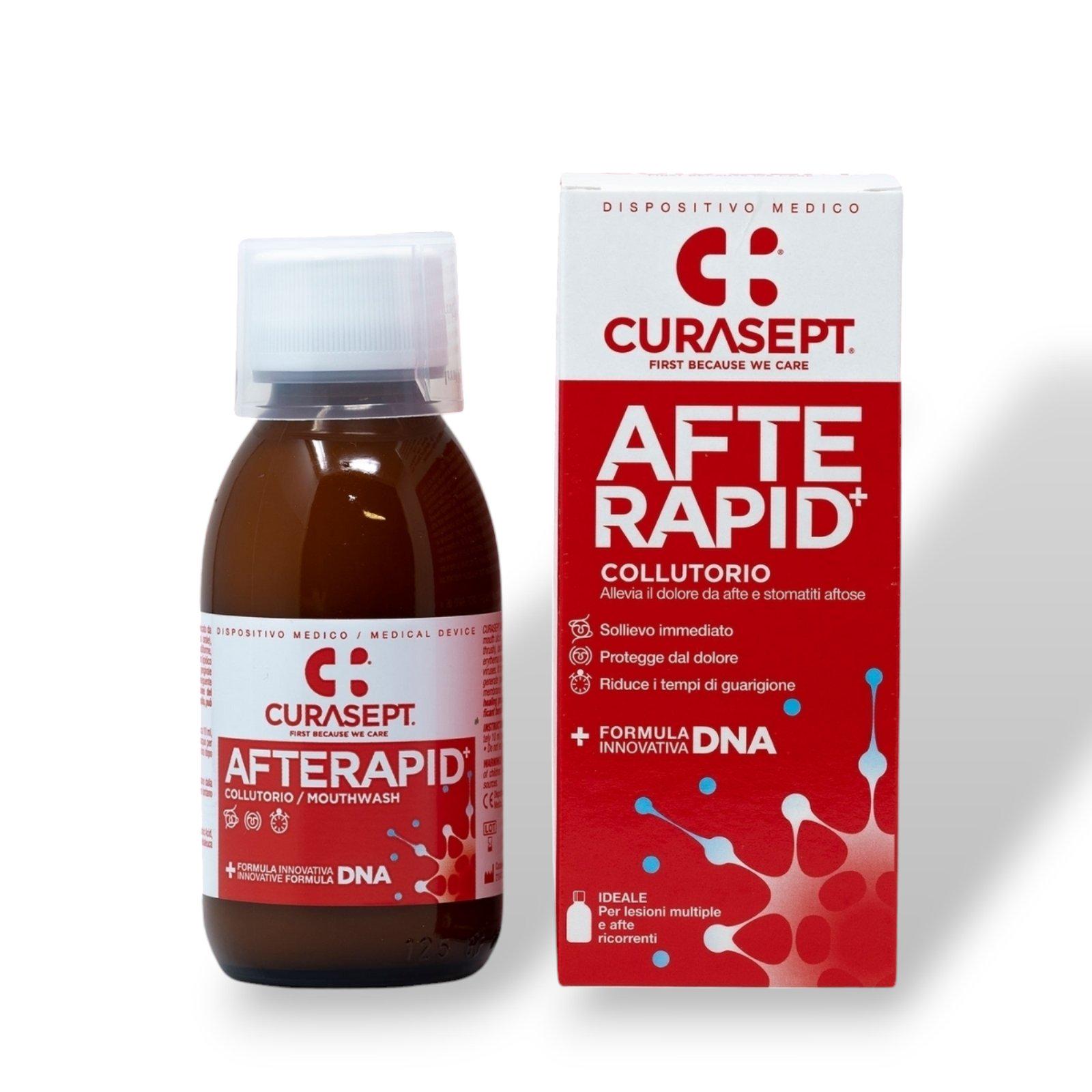 Ополаскиватель для лечения стоматита CURASEPT COLL AFTE RAPID DNA 125 мл