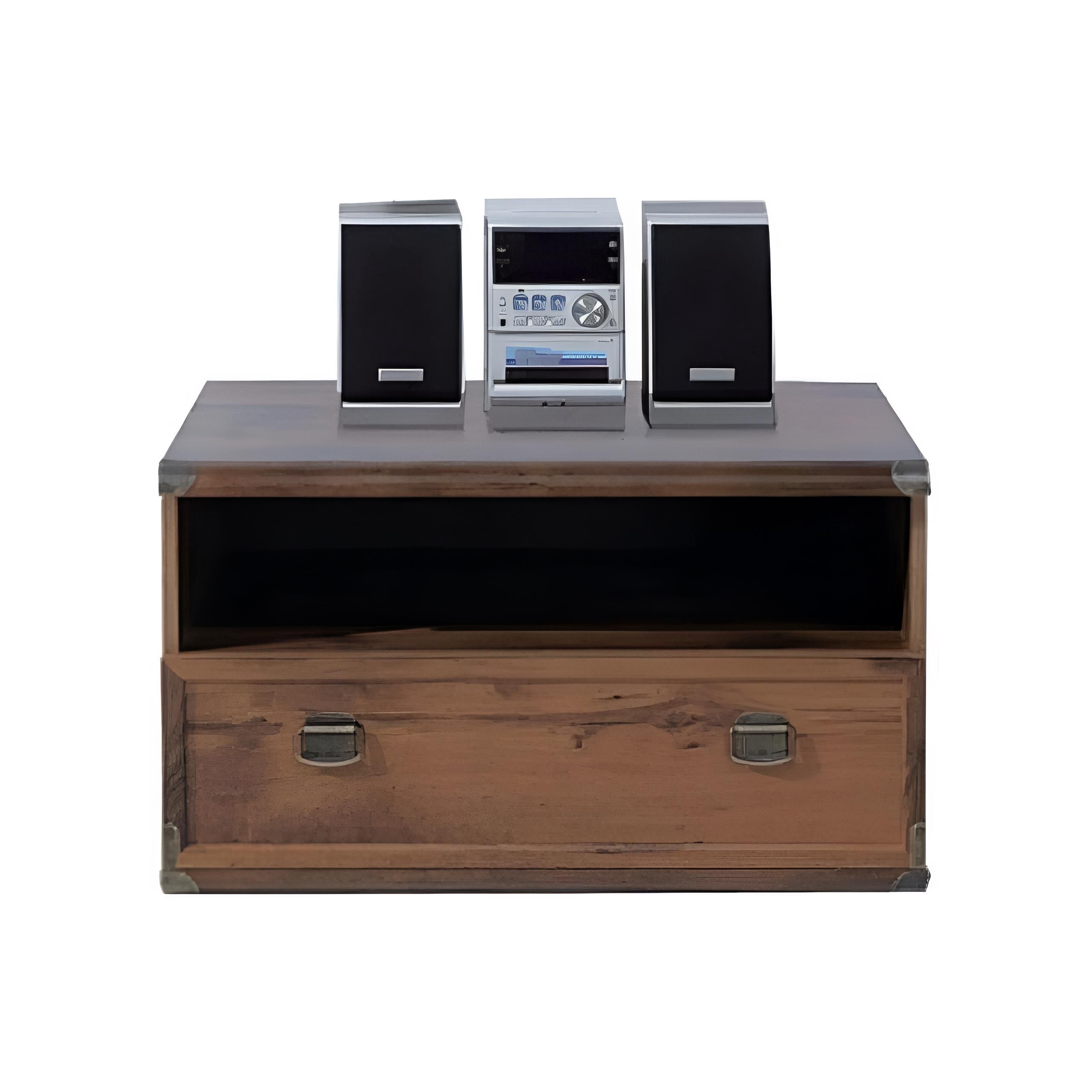 Тумба под телевизор ВМК Индиана JRTV1S Дуб шутер (GRB-1954)