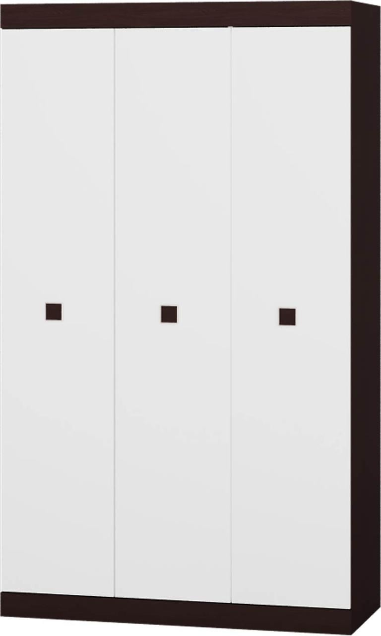 Шкаф Эверест Соната 120х50х205,5 см Венге темний/Белый (2450475)