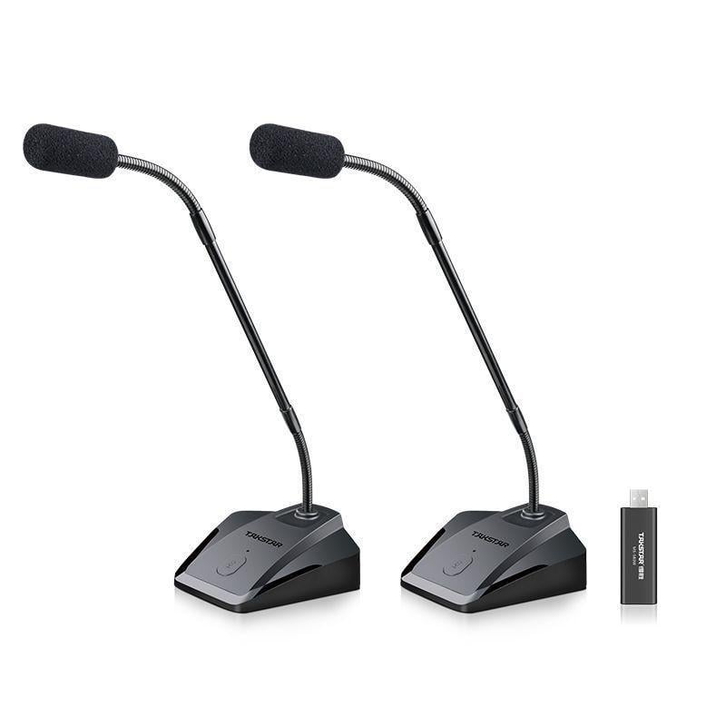Микрофон беспроводной конференц Takstar MS-580W с USB-приемником со встроенной звуковой картой (2852492531)