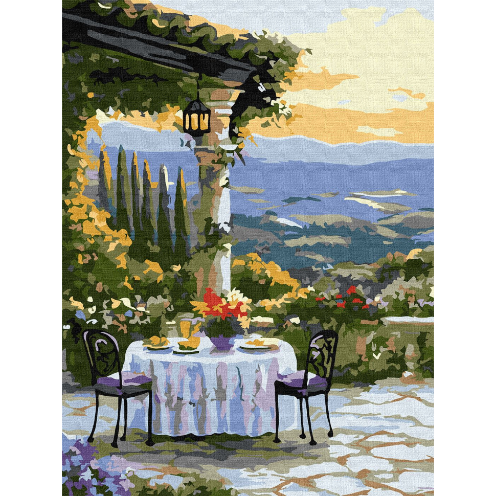 Картина по номерам Ideyka Живописный ужин 30х40 см (KHO2908)