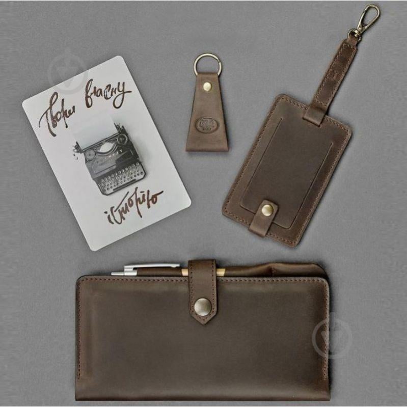 Набір BlankNote Тревел-кейс + бірка для багажу + брелок Барселона (BN-set-travel-5)