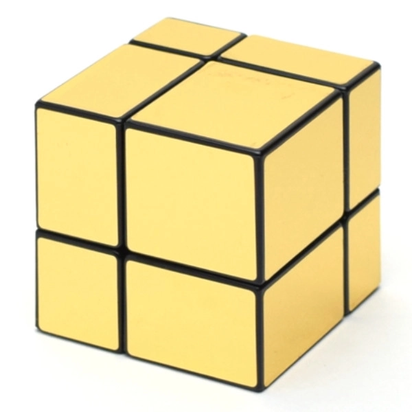 Головоломка дзеркальний кубик SC370 2х2 Smart Cube 2x2x2 Mirror Golden (3074114651)