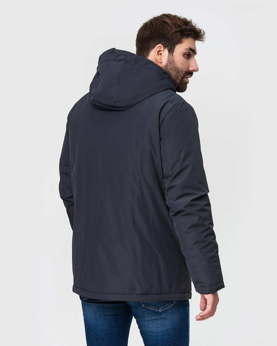 Куртка мужская Black Vinyl р. 52 Темно-серый (23-2239-52-2) - фото 4