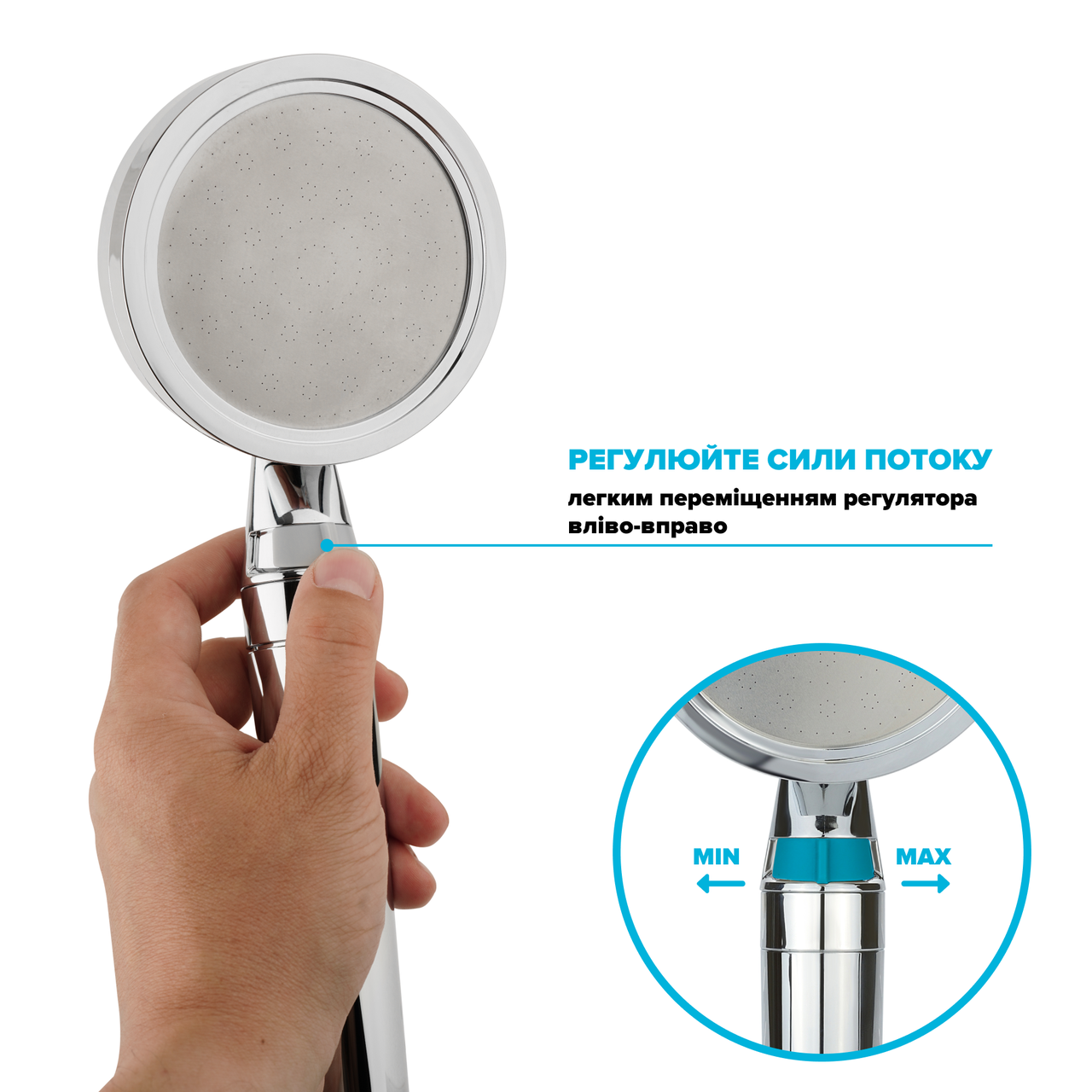 Душевая воронка фильтрующая Drop SPA1F-NANO100F с NANO SPA потоком и фильтрами (217354) - фото 6