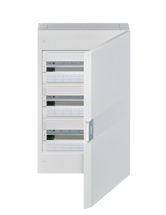 Щит распределительный Hager VB318PB Vega полистирол для накладного монтажа ip40 125A Белый (26993014)