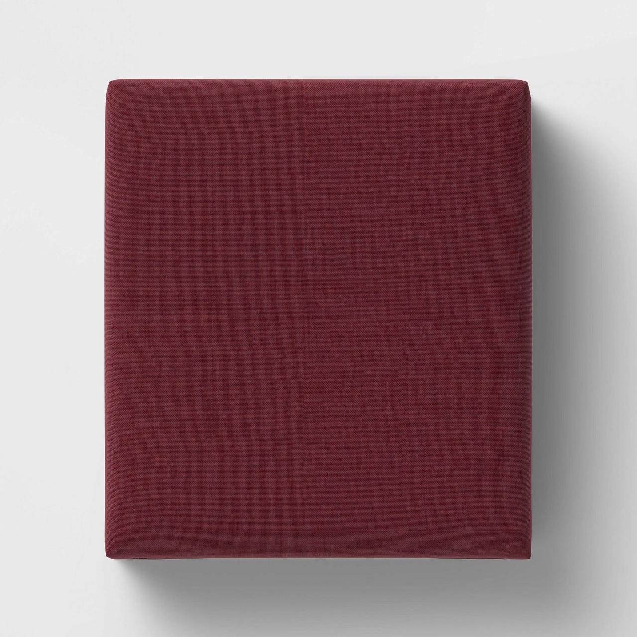 Подушка на стул/скамейку BIG YETI 50x10x50 см квадратная ткань хлопок Бордовый (1527003054) - фото 3