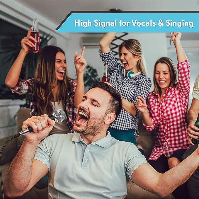 Мікрофон вокальний Pyle із жорстким футляром 3 шт. - фото 5 Мікрофон вокальний Pyle із жорстким футляром 3 шт. - фото 5