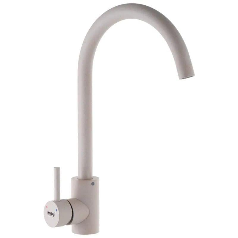 Смеситель для кухни Haiba SUS-011 из нержавеющей стали SUS304 Sand (HB0995)