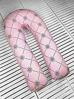 Подушка для вагітних Beans Bag "Рожевий ромб" Подушка для вагітних Beans Bag "Рожевий ромб"