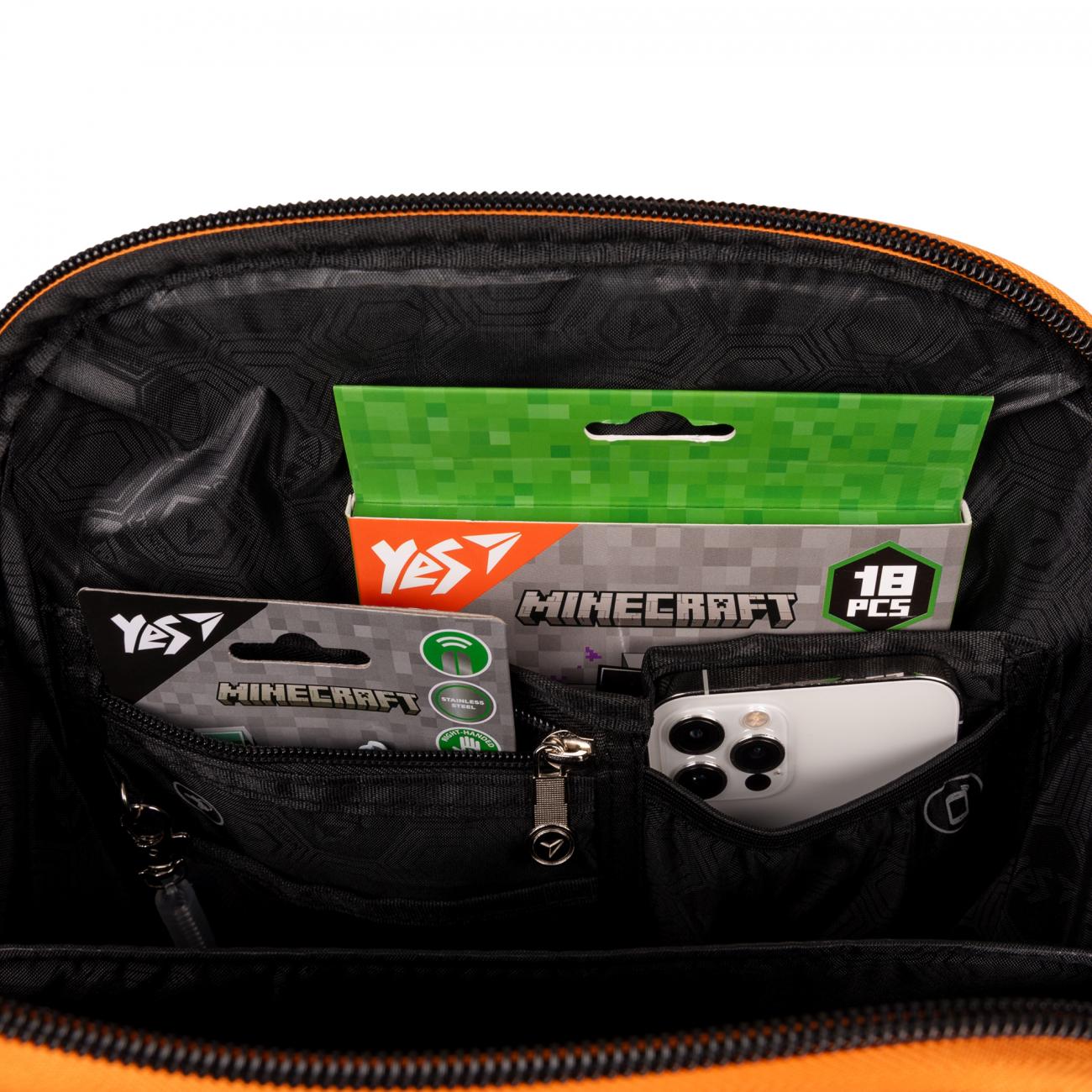 Рюкзак шкільний каркасний з ортопедичною спинкою YES H-100 Space (000995070) - фото 14 Рюкзак шкільний каркасний з ортопедичною спинкою YES H-100 Space (000995070) - фото 14