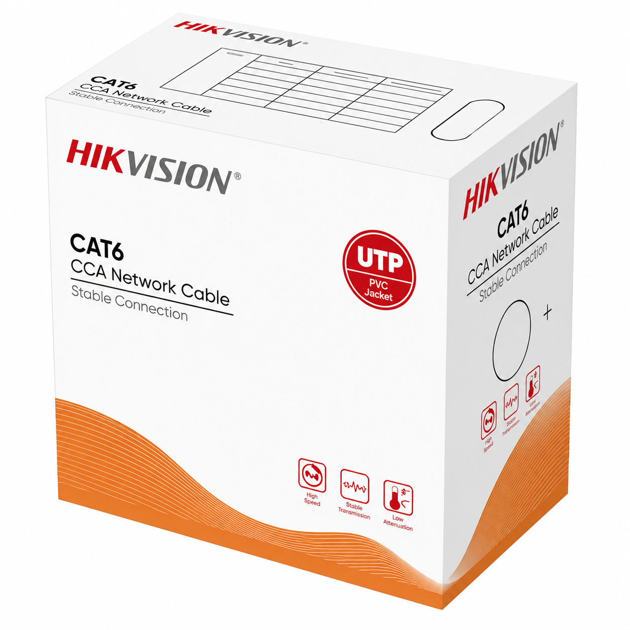 Кабель Hikvision DS-1LN6UU/CCA CAT6 U/UTP 305 м Grey (2863456767) Кабель Hikvision DS-1LN6UU/CCA CAT6 U/UTP 305 м Grey (2863456767)