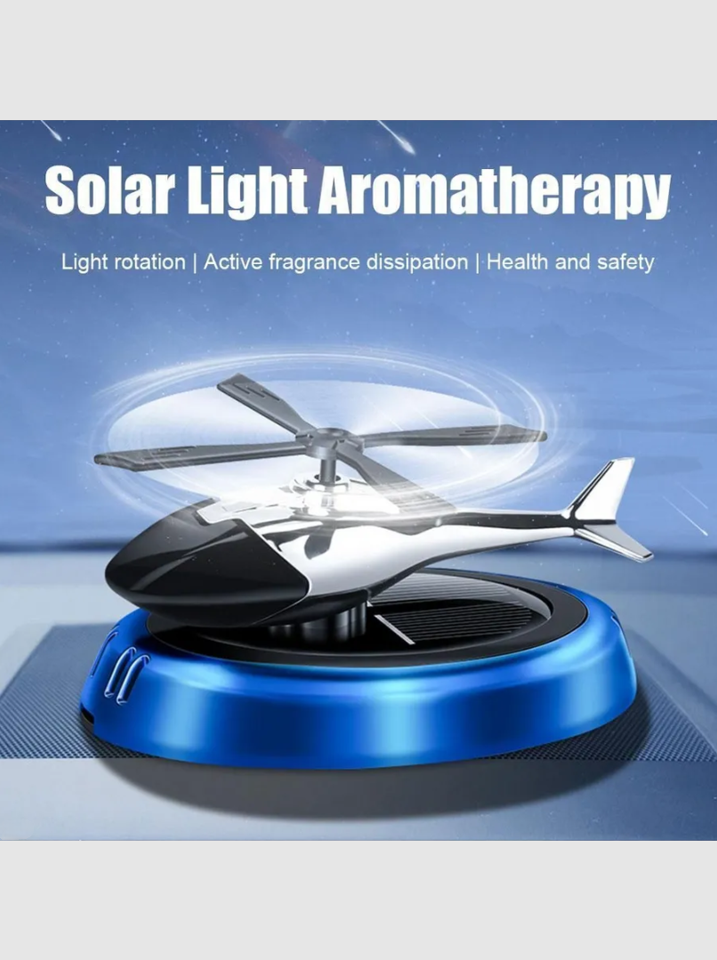 Ароматизатор на торпеду AromaDrive на сонячній батереї Синій (30101226) - фото 2 Ароматизатор на торпеду AromaDrive на сонячній батереї Синій (30101226) - фото 2