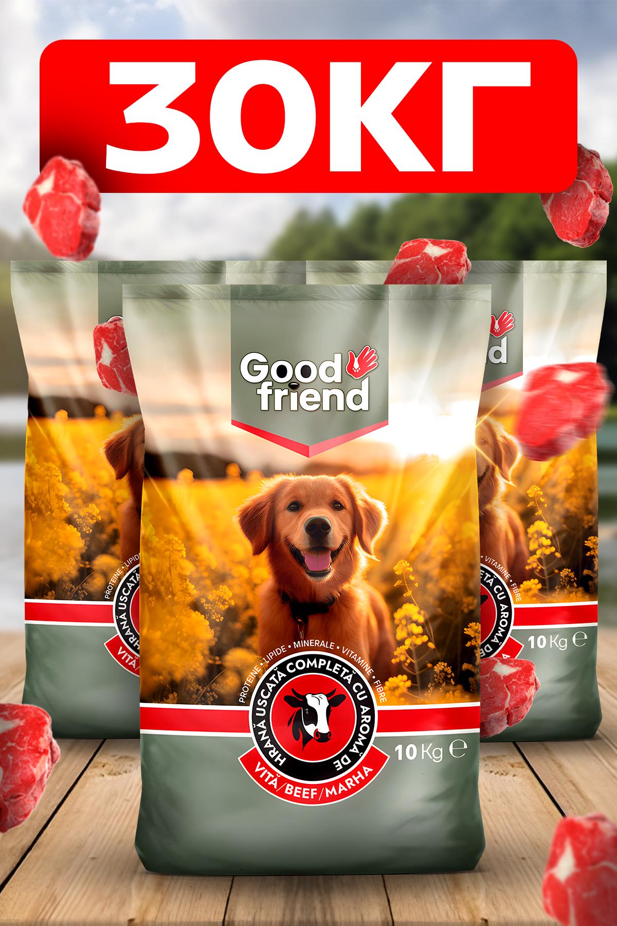 Корм для собак Good Friend зі смаком яловичини для середніх та великих порід 30 кг (386206536) - фото 2 Корм для собак Good Friend зі смаком яловичини для середніх та великих порід 30 кг (386206536) - фото 2