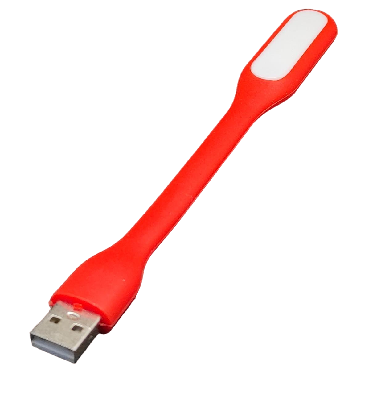 Ліхтарик USB гнучкий Червоний (26407416r)