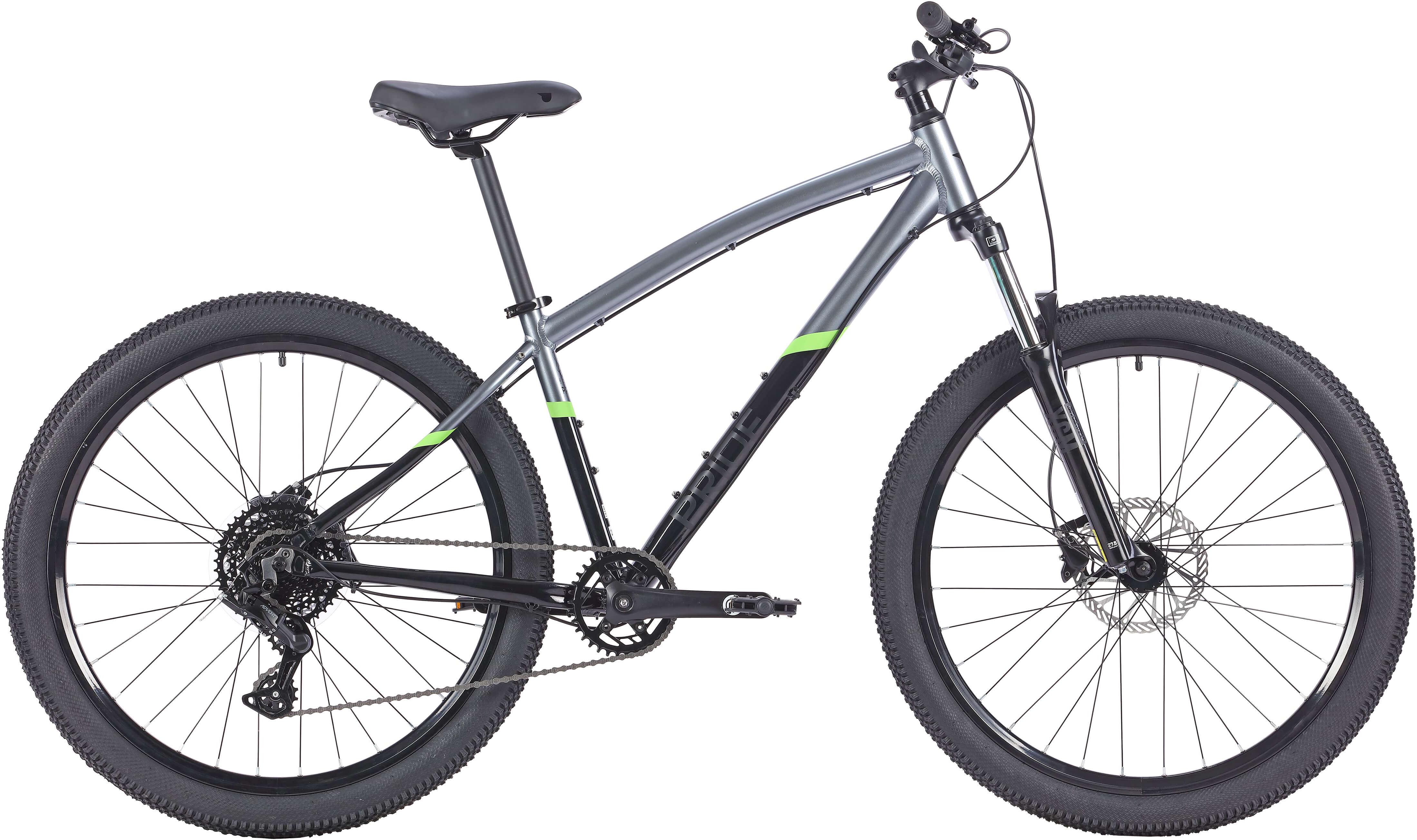 Велосипед Pride 27,5" RAGGEY рама L restock Серый (A5)