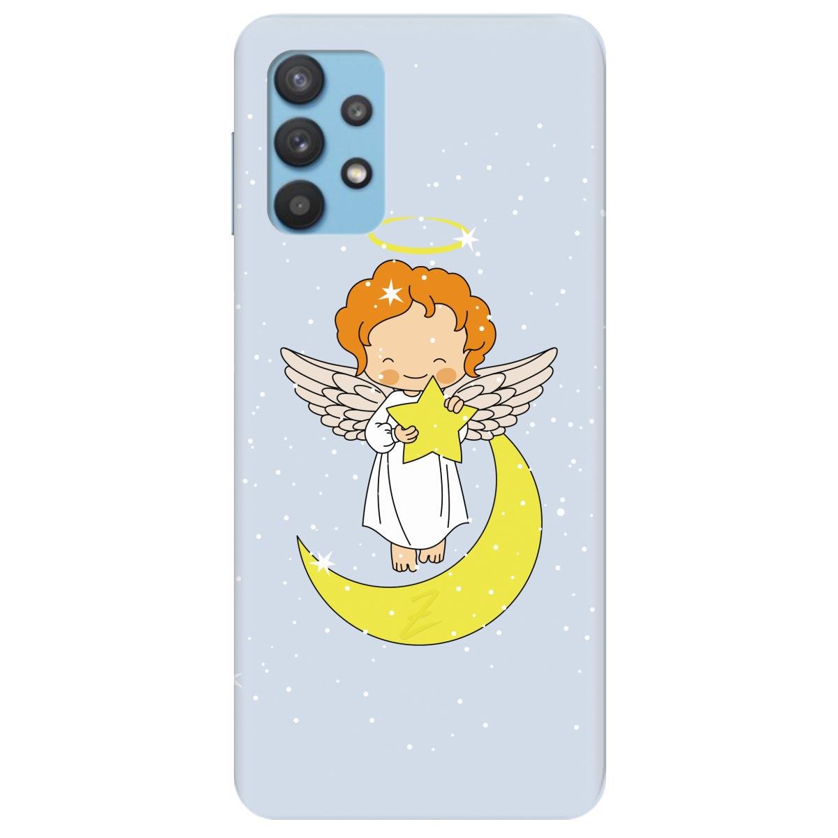 Силиконовый чехол Zorrov для Samsung Galaxy A32 - Angel (15500040114121642)