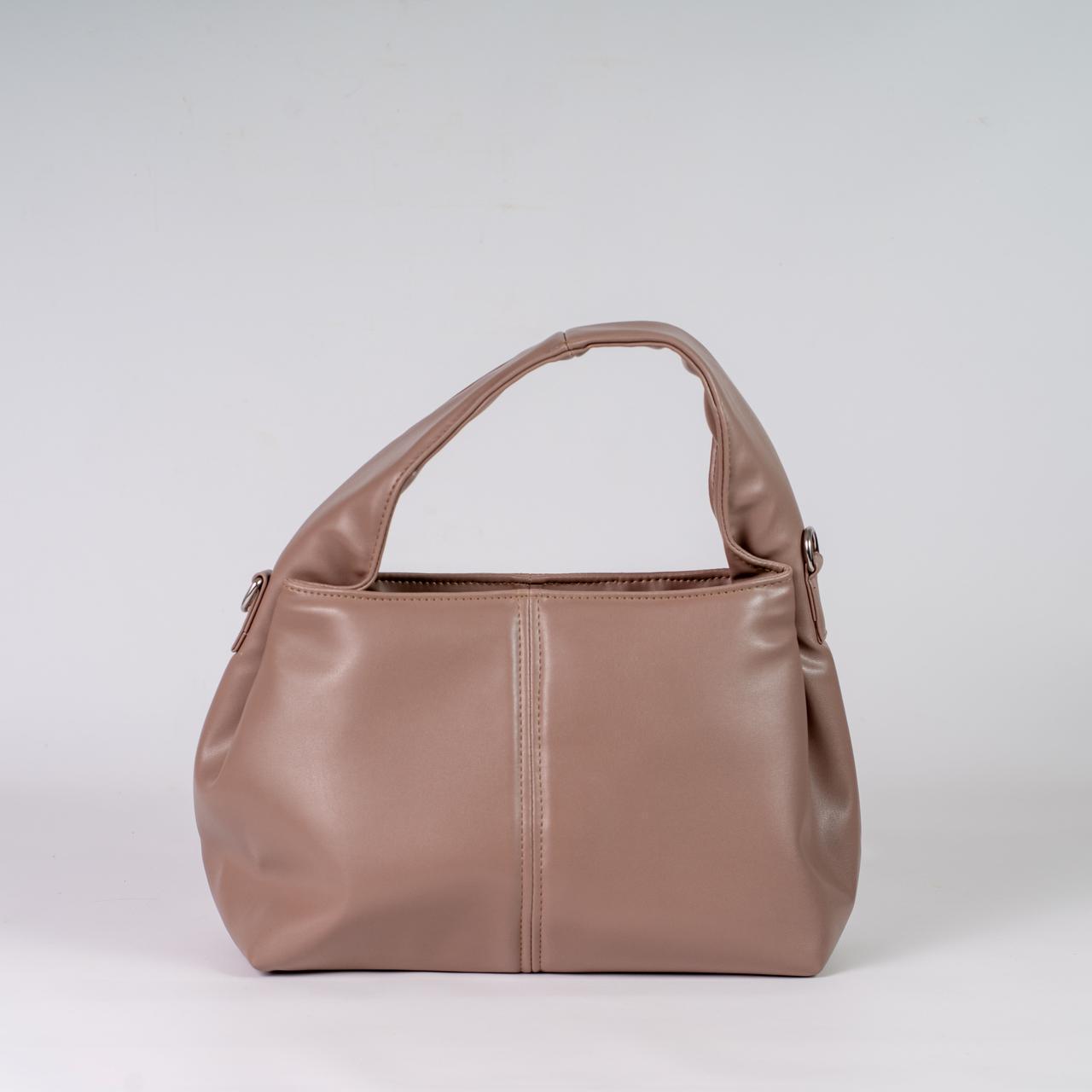 Сумка женская хобо с длинным ремешком KVITUCHA № 52-24 Коричневый - фото 1 Сумка женская хобо с длинным ремешком KVITUCHA № 52-24 Коричневый - фото 1