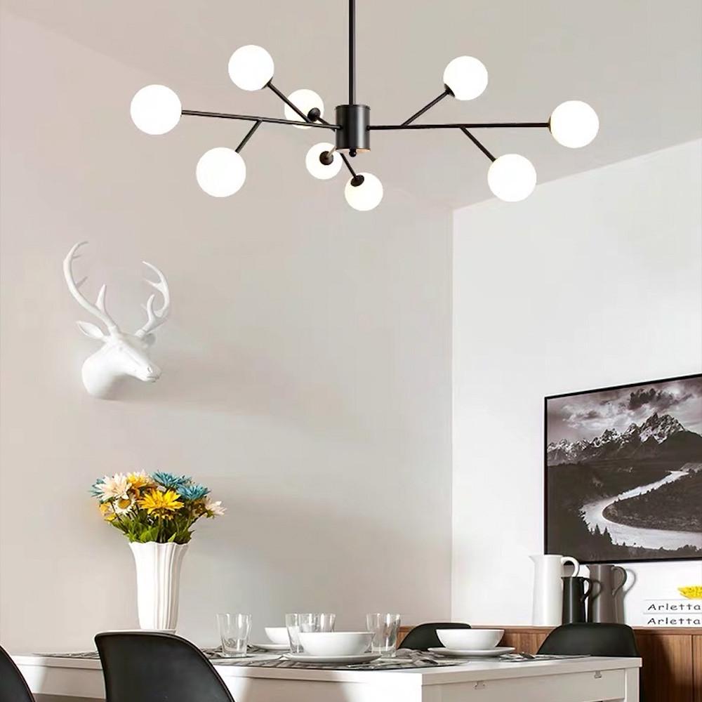 Люстра потолочная Grand Bunch на 9 плафонов Ø 110 см Черный (AOC 20/9 BK) - фото 8 Люстра потолочная Grand Bunch на 9 плафонов Ø 110 см Черный (AOC 20/9 BK) - фото 8