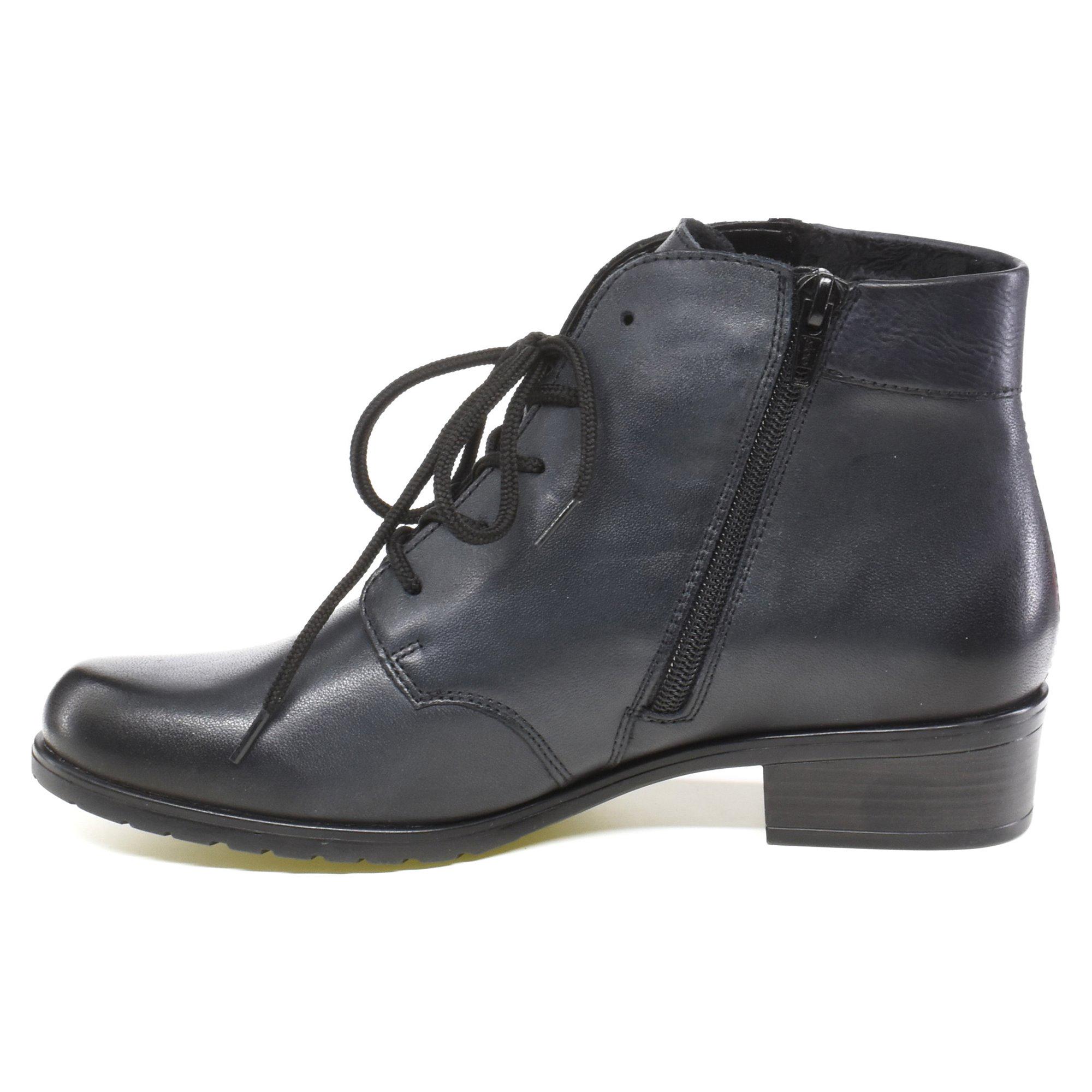 Ботинки осенние женские Remonte р. 37 Темно-синий (056100-37) - фото 8