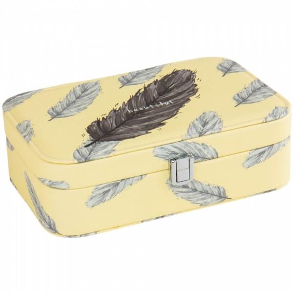 Скринька для прикрас Перо 22 см (062365) - фото 1 Скринька для прикрас Перо 22 см (062365) - фото 1