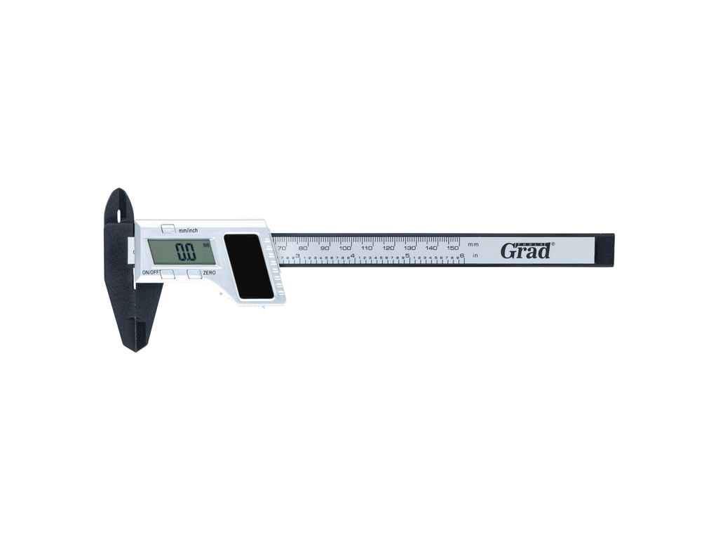 Штангенциркуль цифровий GRAD на сонячній батареї точність ±0,2 мм L 150 мм Штангенциркуль цифровий GRAD на сонячній батареї точність ±0,2 мм L 150 мм