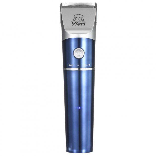 Акумуляторна машинка для стрижки тварин VGR V098 з насадками