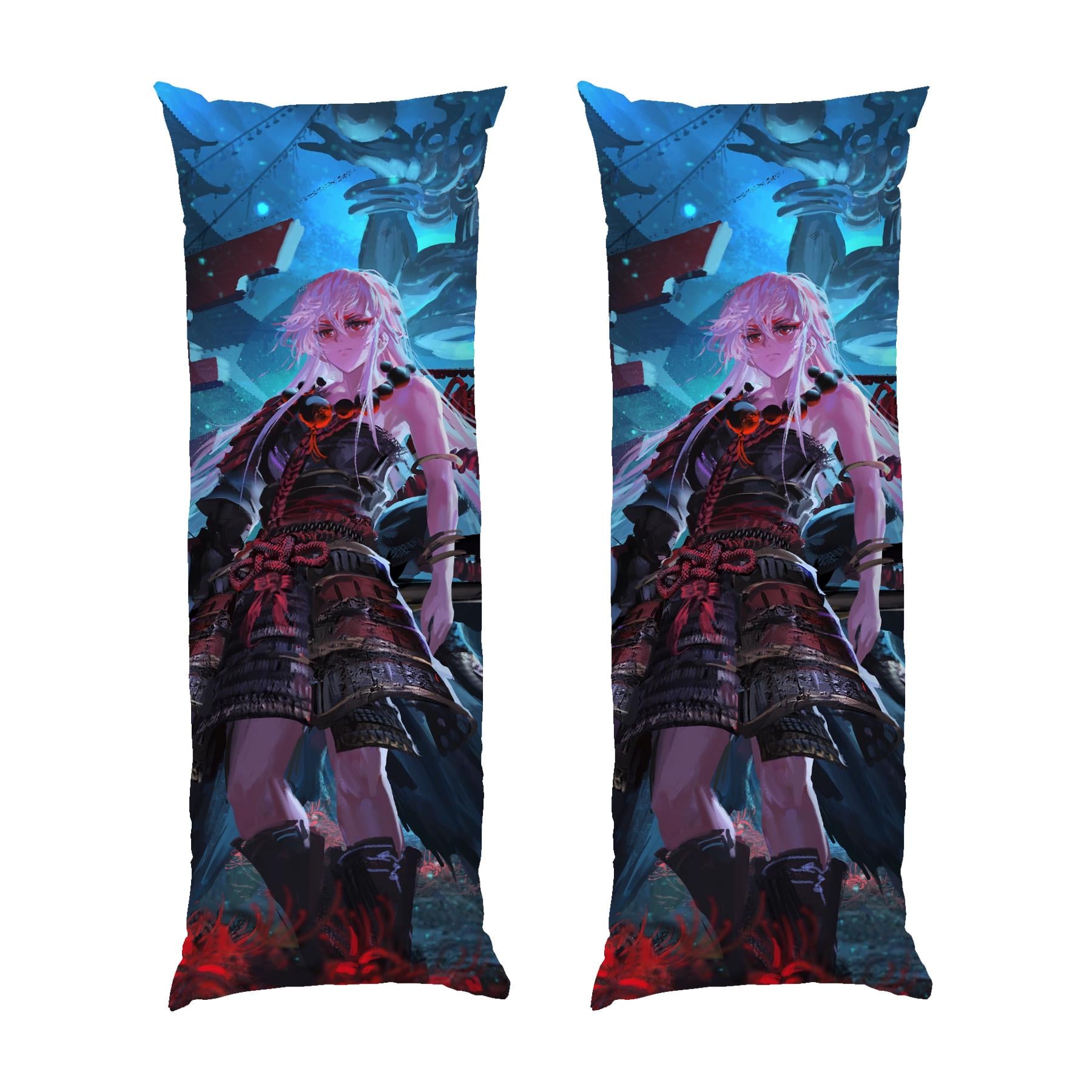 Подушка дакимакура Ninja girl Art Anime габардин 120х40 см (113335-1)