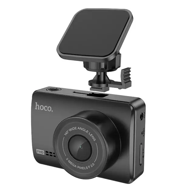 Видеорегистратор Hoco DV3 Driving Recorder With Display dual-channel Black - фото 4