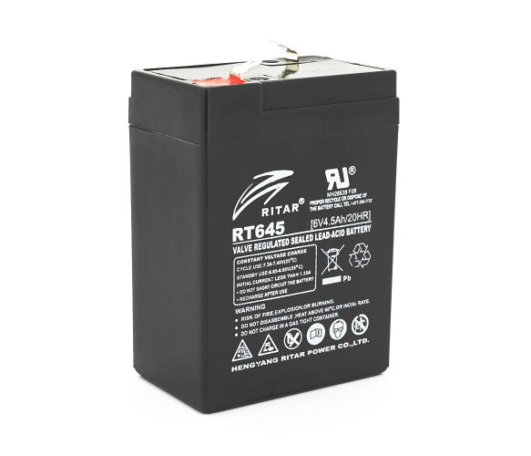 Аккумуляторная батарея AGM Ritar RT645 6V 4.5Ah