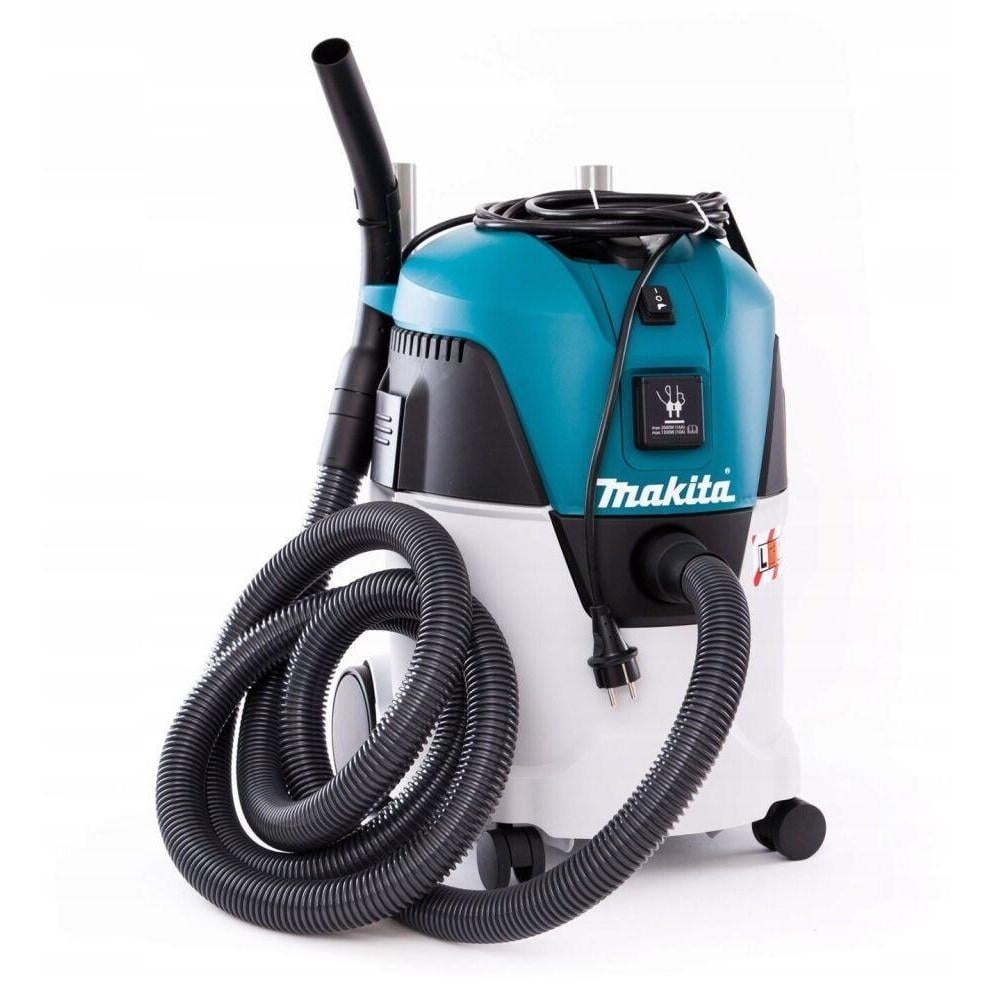 Промышленный Пылесос Makita VC2512L (1 кВт, 210 мБар, 25 л) универсальный для выполнения сухой и влажной уборки + 3 насадки (4515) Промышленный Пылесос Makita VC2512L (1 кВт, 210 мБар, 25 л) универсальный для выполнения сухой и влажной уборки + 3 насадки (4515)