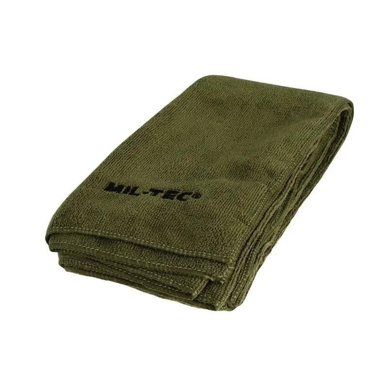 Рушник туристичний Mil-Tec Sturm MICROFIBRE TOWEL 120х60 см Olive - фото 1