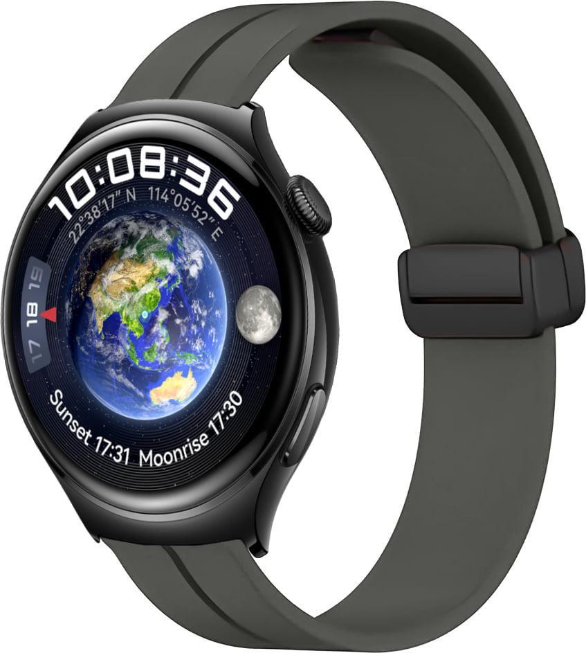 Ремешок для смарт-часов Rysta для Huawei Watch 4/4 Pro Dark Grey (41895-25)