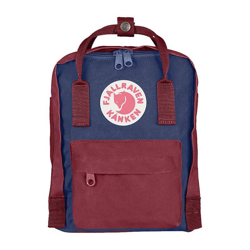 Городской рюкзак Fjallraven Kanken Mini 7 л Royal Blue/Ox Red (23561.540-326)