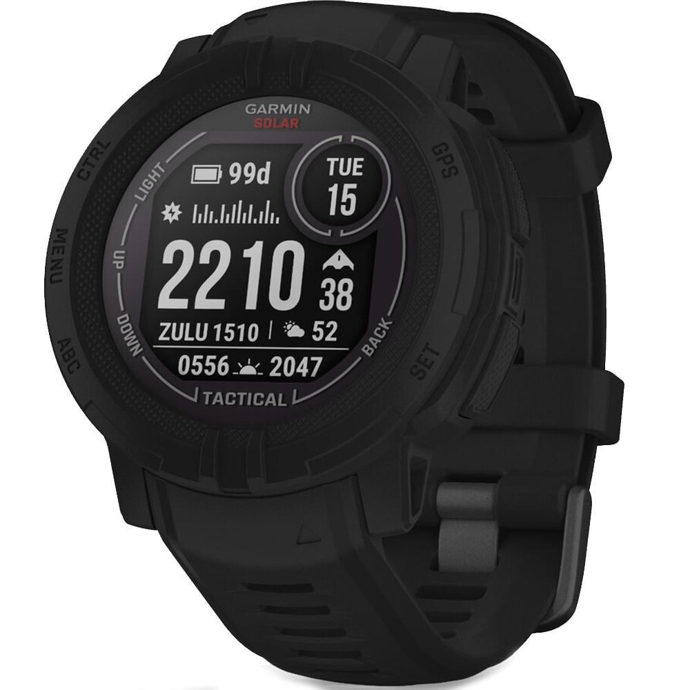 Часы-навигатор Garmin Instinct 2 Solar Tactical Edition Черный (010-02627-03)