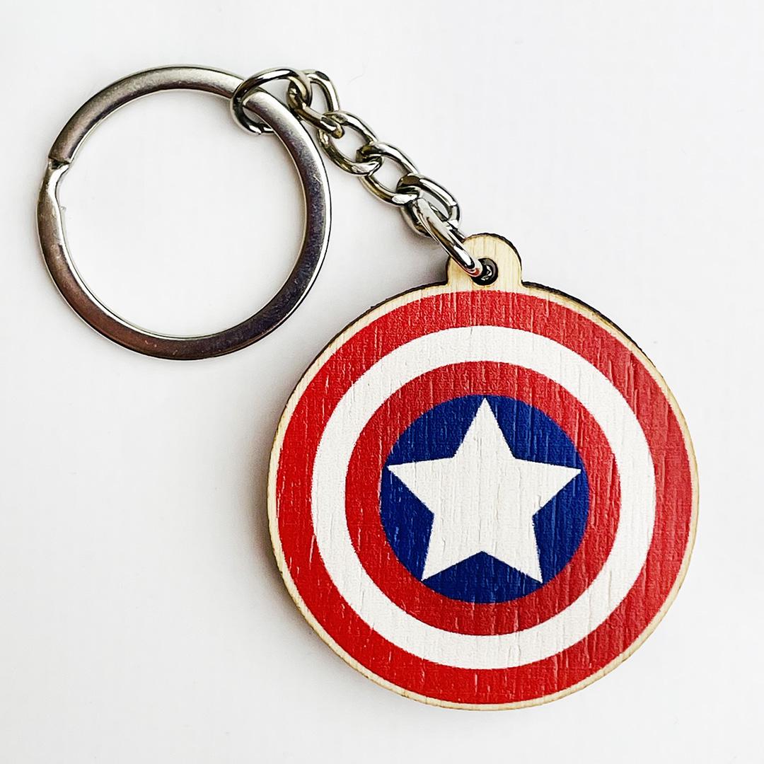 Брелок Captain America Logo (00000002858)